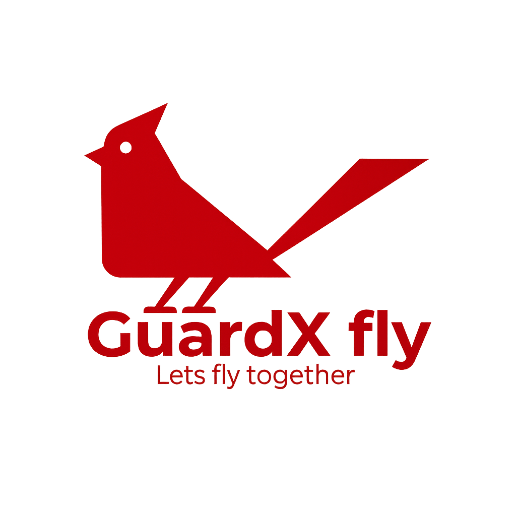 شعار جارد إكس فلاي - GuardXfly